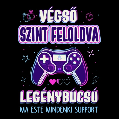 Végső szint teljesítve legénybúcsú CSAPAT