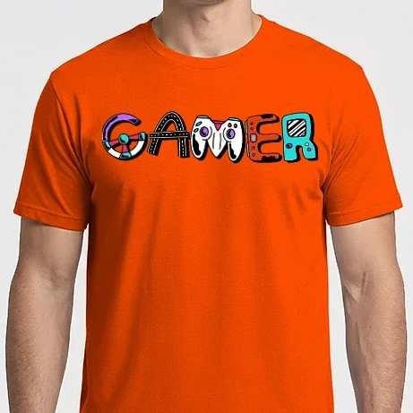 Férfi Imperial póló - Gamer Felirat