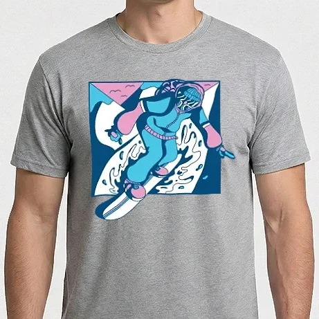Férfi Imperial póló - Menő Snowboardos