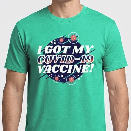 Férfi Imperial póló - I got my Vaccine