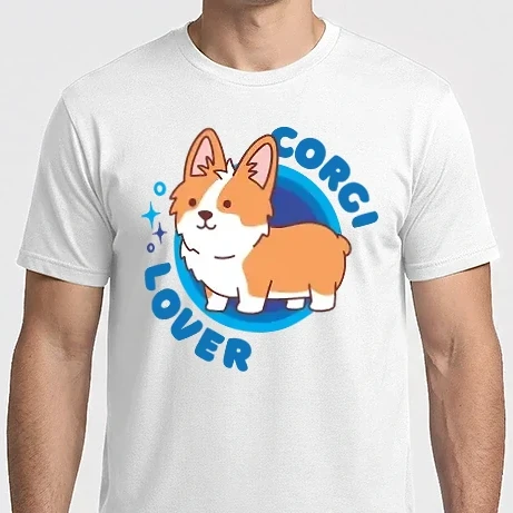 Férfi Imperial póló - Corgi Lover