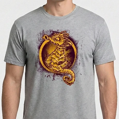 Férfi Imperial póló - sea horse rt