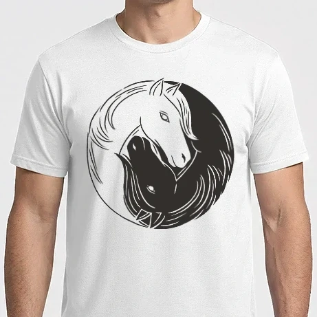 Férfi Imperial póló - Yin Yang Lovas