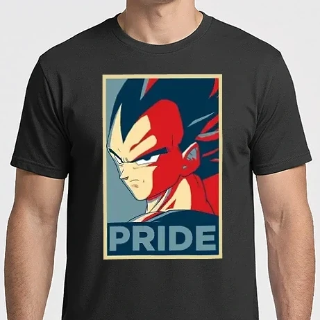 Férfi Imperial póló - Vegeta Pride