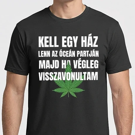Férfi Imperial póló - Kell egy ház lenn az óceán partján