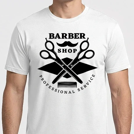 Férfi Imperial póló - Barber shop