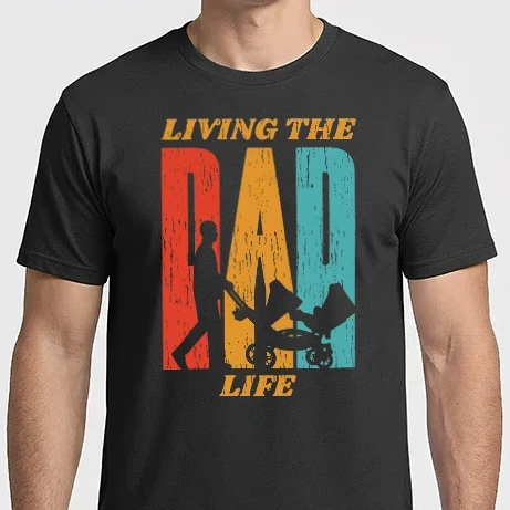 Férfi Imperial póló - Dad Life Apának