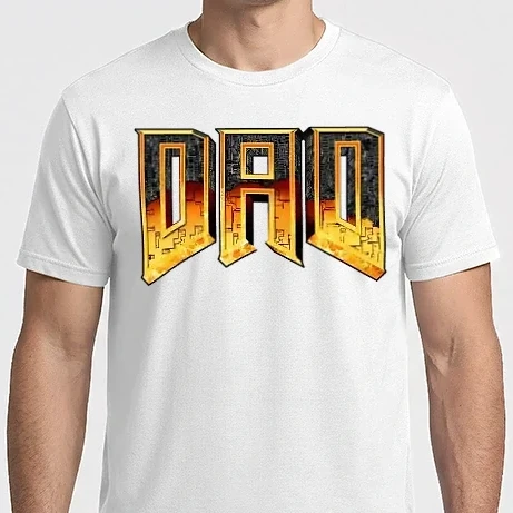 Férfi Imperial póló - Dad Doom Style