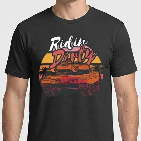 Férfi Imperial póló - Ridin Dirty Tankos póló