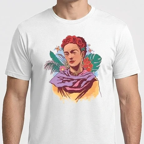Férfi Imperial póló - Frida Kahlo portré