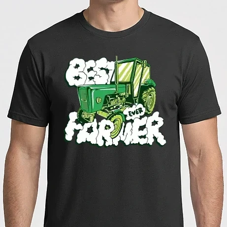 Férfi Imperial póló - Best Farmer Ever Traktoros