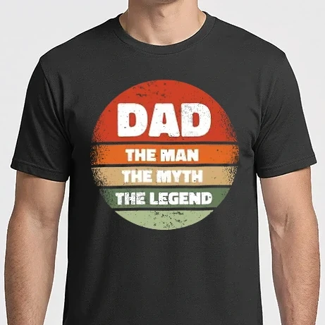 Férfi Imperial póló - Dad The Man The Myth The Legend
