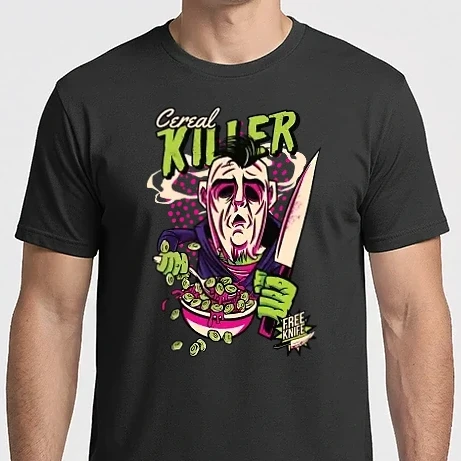Férfi Imperial póló - Cereal Killer Gabonapehely