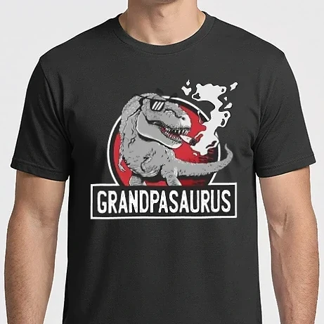 Férfi Imperial póló - Grandpasaurus T-rex
