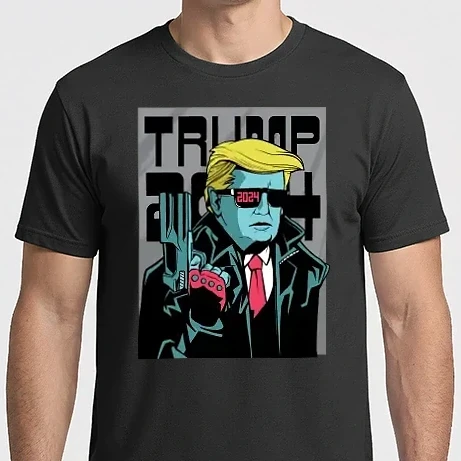 Férfi Imperial póló - Trump Terminator 2024