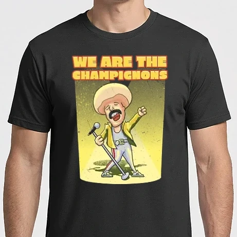 Férfi Imperial póló - We are the Champignons Mercury