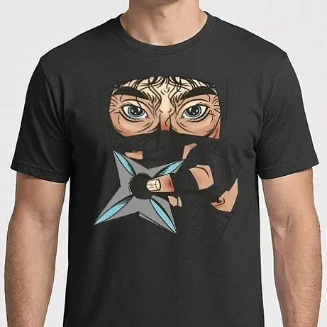 Férfi Imperial póló - Ninja Fej
