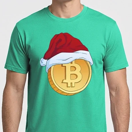 Férfi Imperial póló - Bitcoin Karácsony
