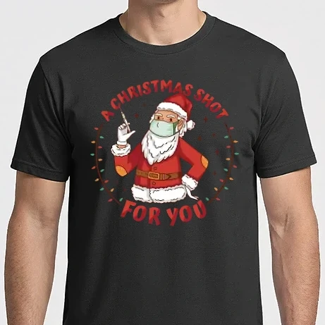 Férfi Imperial póló - Christmas Shot For You - Karácsonyi Oltás