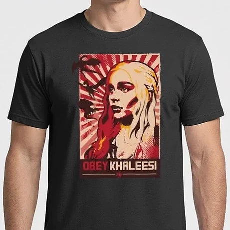 Férfi Imperial póló - Obey Khaleesi-01