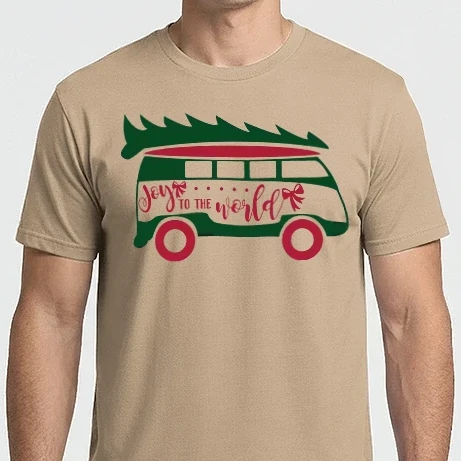 Férfi Imperial póló - VW Christmas car 