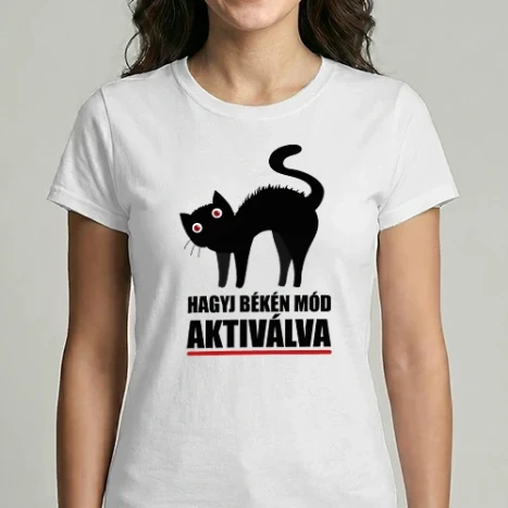 Női Imperial póló - Hagyj békén mód aktiválva