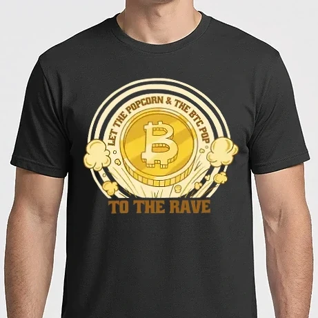 Férfi Imperial póló - Bitcoin to the Rave