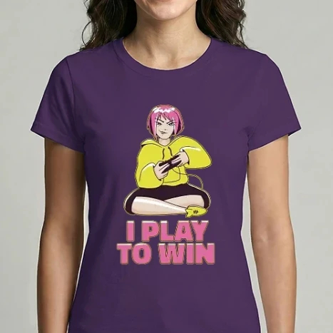 Női Imperial póló - Anime Gamer Lány