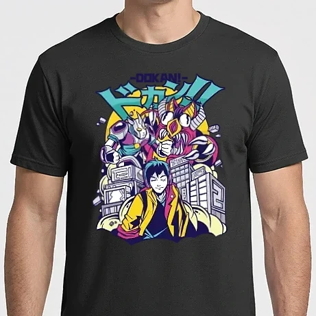 Férfi Imperial póló - Anime Godzilla