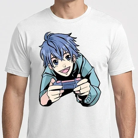 Férfi Imperial póló - Anime Gamer Fiú