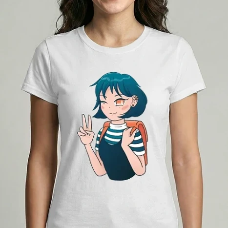 Női Imperial póló - Anime Lány