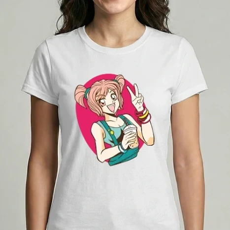 Női Imperial póló - Bobba Anime Lány