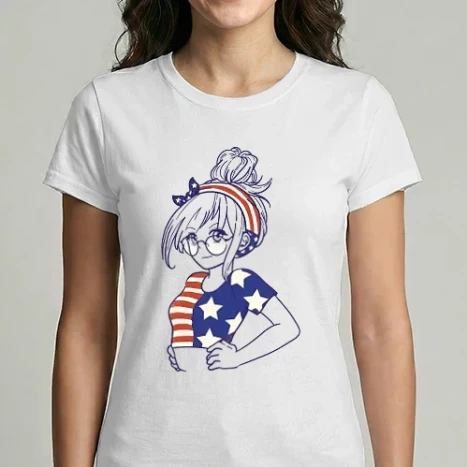 Női Imperial póló - Amerikai Anime Lány