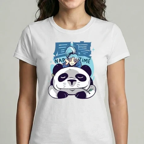 Női Imperial póló - Lustálkodós Anime Panda