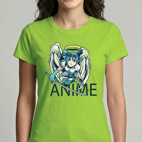 Női Imperial póló - Anime Lány Karddal