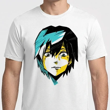 Férfi Imperial póló - Anime Fej