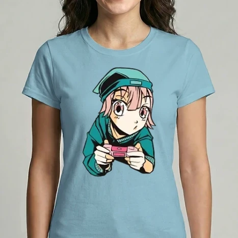 Női Imperial póló - Anime Gamer Lány