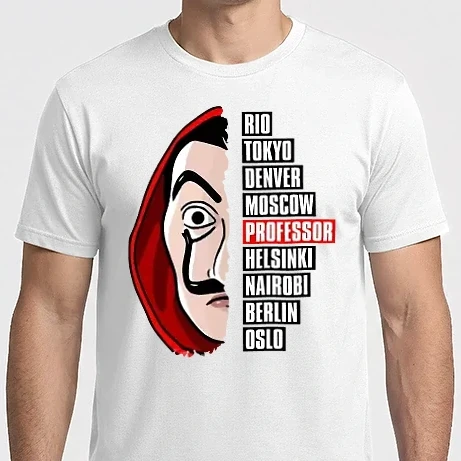 Férfi Imperial póló - A nagy pénzrablás - La Casa de Papel - Money Heist