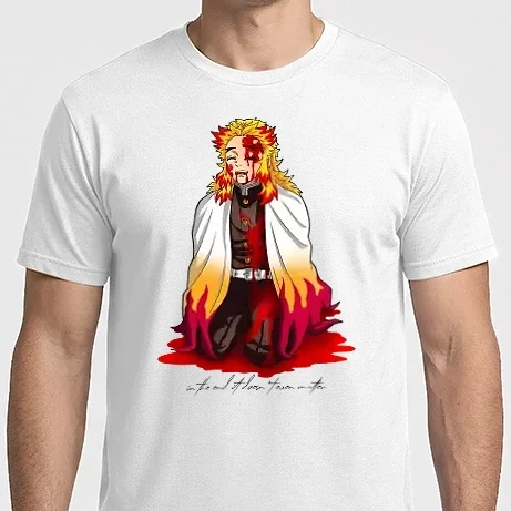 Férfi Imperial póló - Demon Slayer - In The End