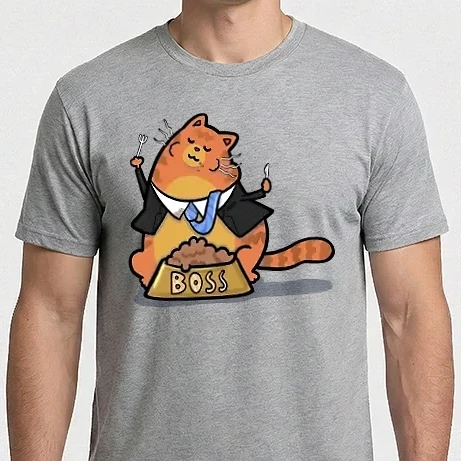 Férfi Imperial póló - Cat boss