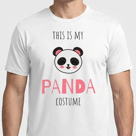 Férfi Imperial póló -  Panda jelmez