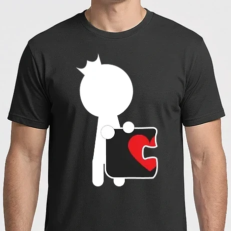 Férfi Imperial póló - Puzzle páros minta - fiú