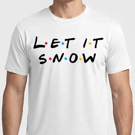 Férfi Imperial póló - LET IT SNOW