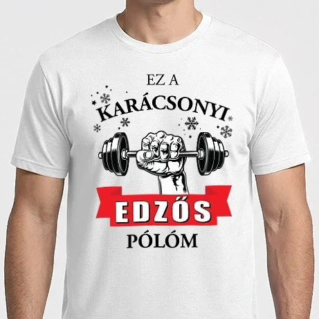 Férfi Imperial póló - Karácsonyi edzős póló