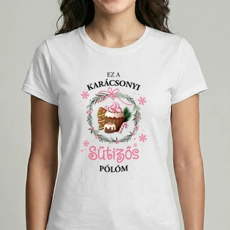 Női Imperial póló - Ez a karácsonyi sütizős pólóm