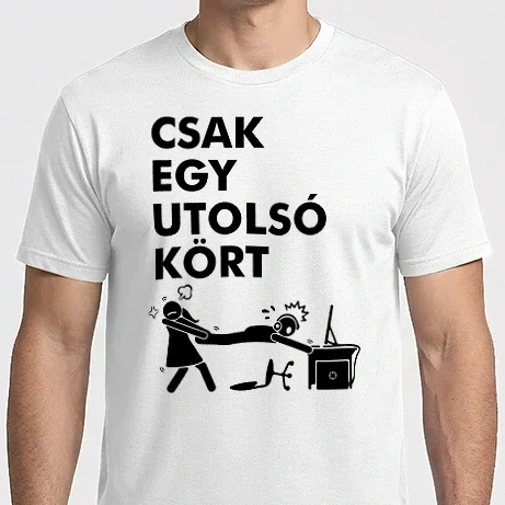 Férfi Imperial póló - Csak egy utolsó kört