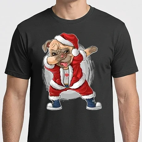 Férfi Imperial póló - Dab Mopsz Mikulás