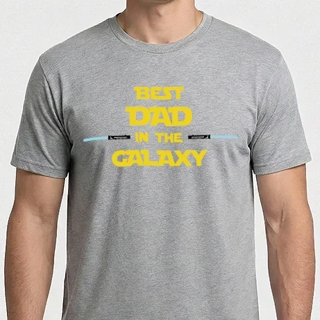 Férfi Imperial póló - Best Dad in the galaxy