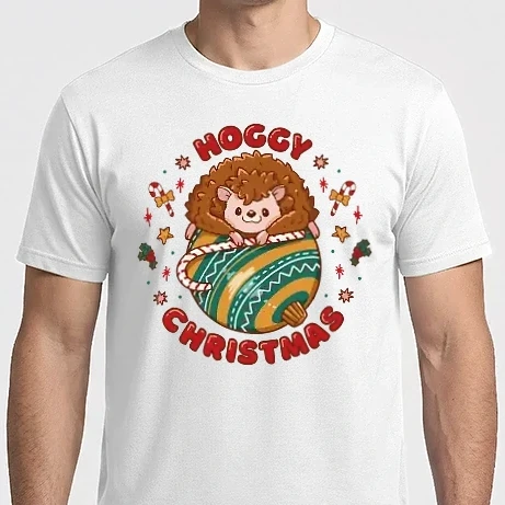 Férfi Imperial póló - Hoggy Christmas Sünös Karácsony
