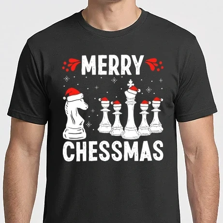 Férfi Imperial póló - Boldog sakkarácsonyt